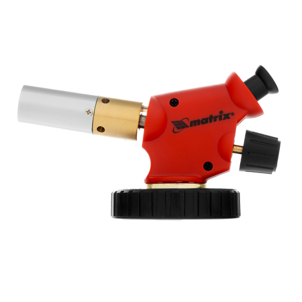Профессиональная горелка на бутановый баллон, пьезоподжиг, расширенное сопло Matrix цена