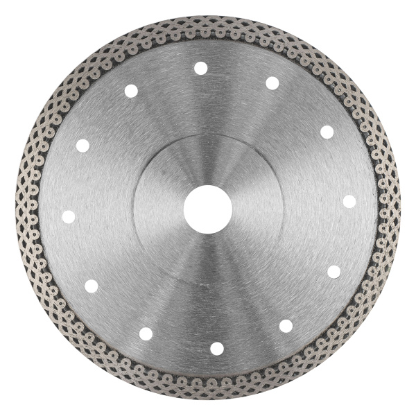 Диск алмазный, 180 х 22.2 мм, тонкий, сплошной (Jaguar) мокрая резка Gross
