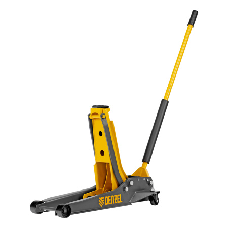 Домкрат гидравлический подкатной, 3 т, 85-610 мм, быстрый подъем, низ. подхват, проф, SUV Denzel цена