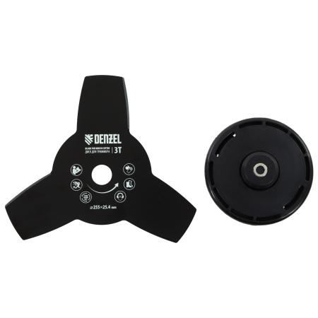 Триммер бензиновый DR-25, 25 см3, неразъемная штанга, состоит из 2 частей Denzel цена