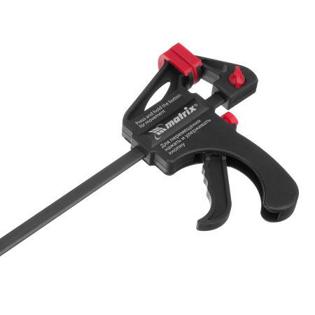 Струбцина универсальная F-образная, 200 х 315 х 45 мм, пластмассовый корпус Matrix цена