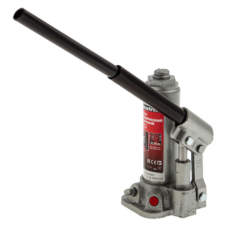 Домкрат гидравлический бутылочный, 2 т, высота подъема 181-345 мм, в пластиковый кейсе Matrix цена