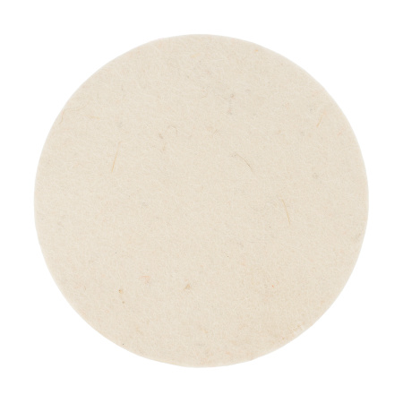 Диск полировальный из натурального войлока, "под липучку" 125 х 7 мм Matrix