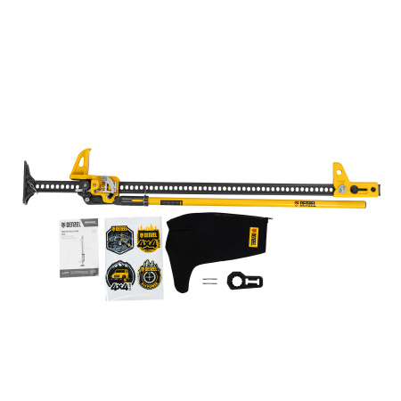 Домкрат реечный профессиональный, 3,5 т, 115-1340 мм, High Jack Denzel цена