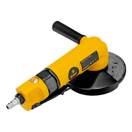 Пневматическая углошлифовальная машина AG125, 11000 об/мин, 125 мм, 186 л/мин Denzel цена