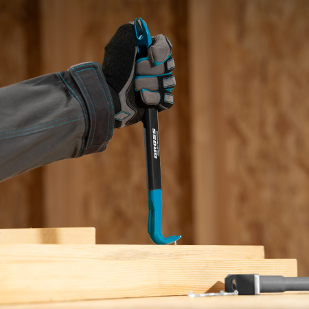 Лом-гвоздодер, обрезиненная рукоятка, 300 x 22 x 14мм Gross цена