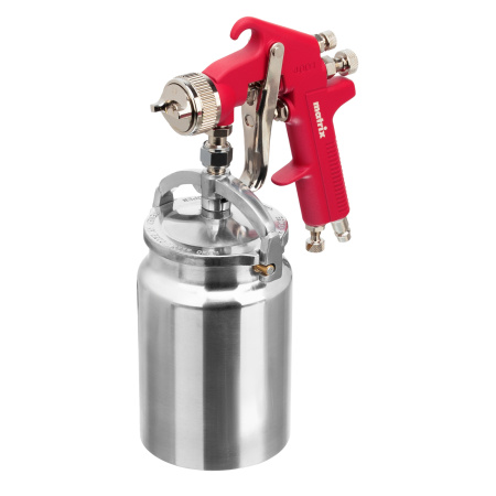 Краскораспылитель HP пневмат. с нижним бачком V= 1 л, сопло диаметром 1.8 мм Matrix цена