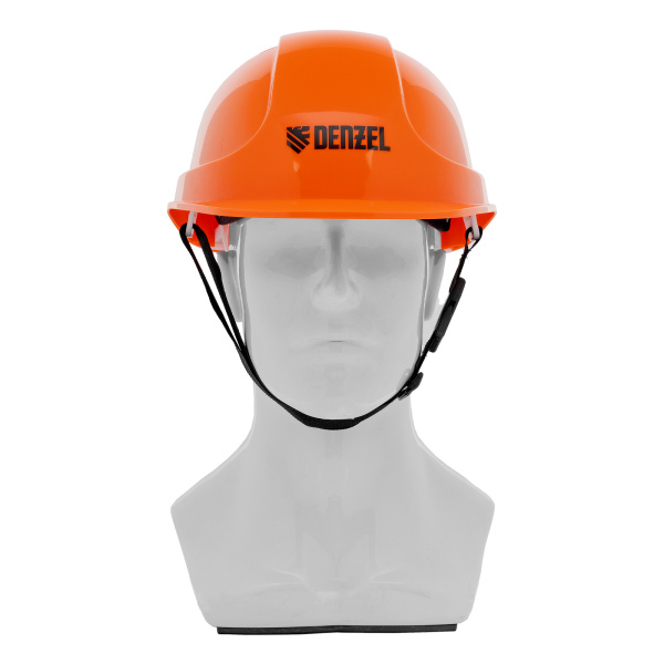 Каска защитная ударопрочная, ABS/PC, плавная регулировка, модель «Форвард» (К-05)оранж. Denzel цена