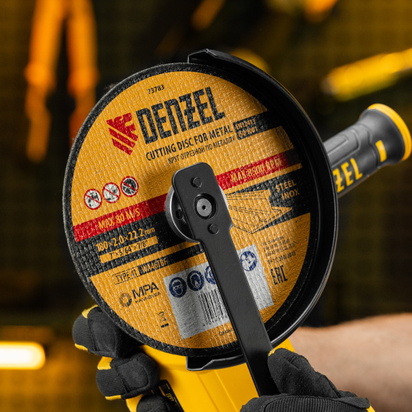 Круг отрезной по металлу, 180 х 2,0 х 22,2 мм, WA46TBF// Denzel