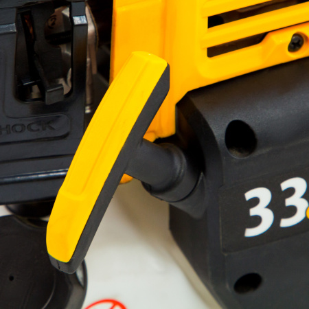 Триммер бензиновый DT 33, 33 см3, 1.8 л. с, неразъемная штанга, состоит из 2 частей Denzel цена