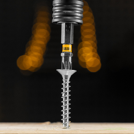 Бита PZ3х50, сталь S2, шестигранный профиль, 10 шт. Е 6,3 Denzel