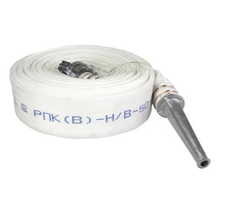 Рукав пожарный РПК(В)-50-1,0-М-УХЛ1 в сборе с головками ГР-50ал и стволом РС-50,01ал, 20±1м, Классик