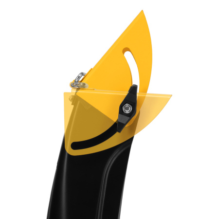 Гибридная снегоуборочная машина с функц. подметания SWB-800, 212 сс, руч. старт, 2 насадки Denzel