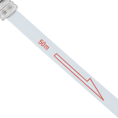 Рулетка геодезическая, 50 м х 12,5 мм, металлическая лента, открытый корпус Matrix цена