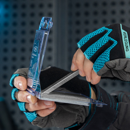 Скобы, 6 мм, для мебельного степлера усиленные, тип 53, 1000 шт Gross цена