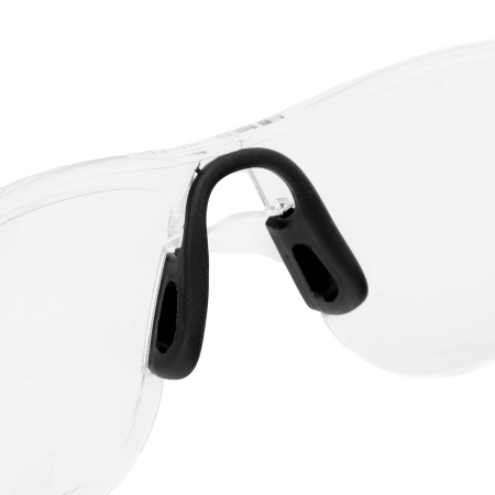 Очки защитные открытые, поликарбонатные, прозрачная линза Denzel цена