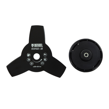 Триммер бензиновый DR-43, 43 см3, неразъемная штанга, состоит из 2 частей Denzel цена