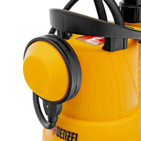 Дренажный насос для чистой воды DPB400, 400 Вт, подъем 11 м, 5500 л/ч Denzel