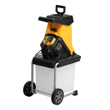 Измельчитель садовый электрический ECS-2700, 2700 Вт, 40 мм Denzel цена