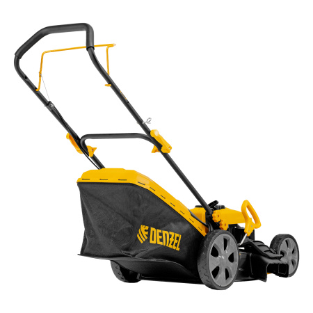 Газонокосилка бензиновая GLD-460-K, 150 см3, 46 см, 50 л// Denzel цена