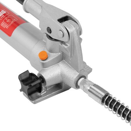 Растяжка гидравлическая, 10 т, набор из 17 предметов, 7 сменных насадок, в пластиковом кейсе Matrix цена