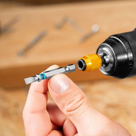 Бита SL5,0х50мм, сталь S2, шестигр., 10шт. Gross