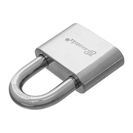 Замок навесной, хромированное покрытие 60 мм Matrix цена