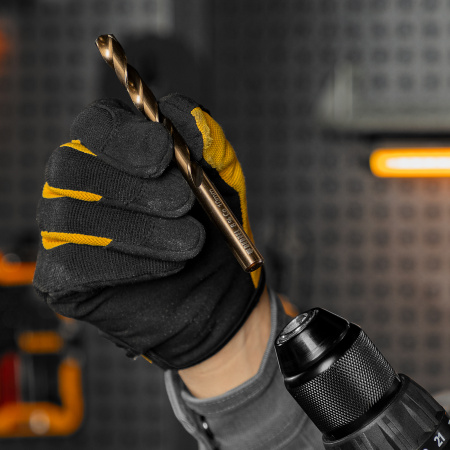 Сверло по металлу, 10 мм, HSS Co-8%// Denzel