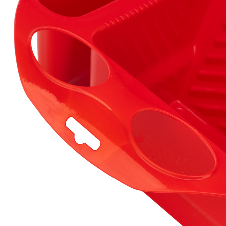 Кювета пластмассовая для кистей и мини-валиков, ручная, многофункциональная, 210 х 180 х 90 мм Matrix цена