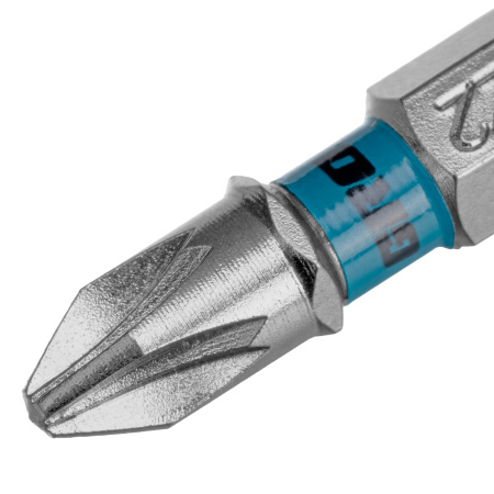 Бита PZ2х25мм, сталь S2, шестигр., 10 шт. Gross