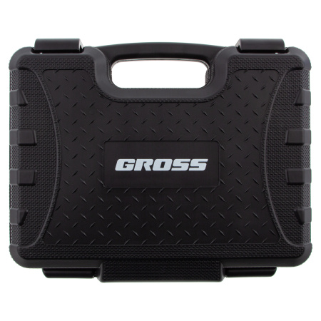 Гайковерт пневматический ударный G985K2, 1/2, 610Нм 9000 об/мин, с набором 17 предметов Gross цена