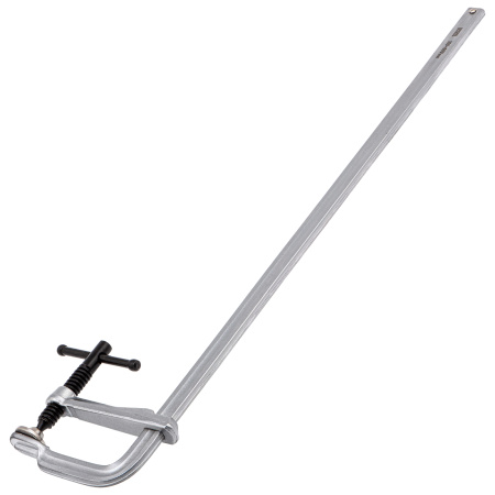 Струбцина F-образная, 100x600мм, кованая Denzel цена