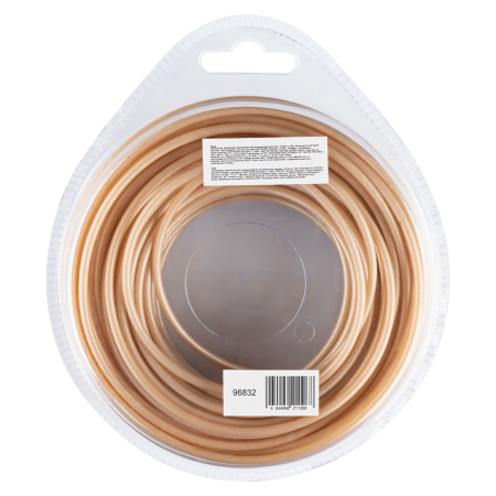 Леска для триммера армированная алюминием круглая, 3,0мм х 15м, блистер ALUFLEX Denzel цена