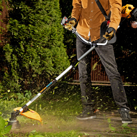 Триммер бензиновый DT 43S, 43 см3, 2.5 л. с, разъемная штанга, состоит из 2 частей Denzel цена