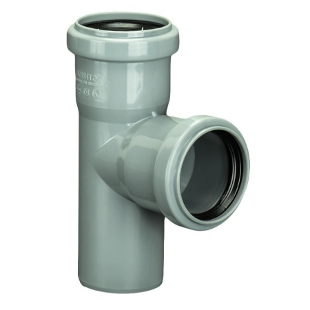 Тройник ПП 75х50/87 для внутренней канализации ВР-полимер