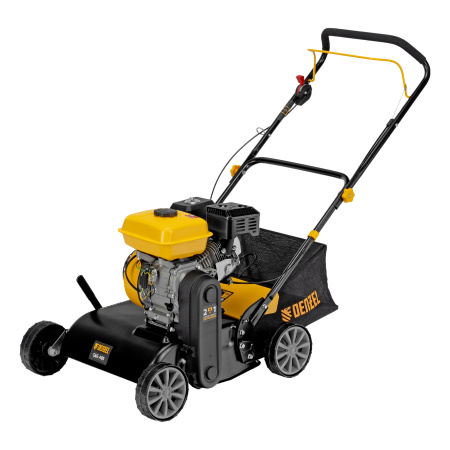 Скарификатор-аэратор бензиновый SAG-400, 212 см3, -15/+10 мм, 40 см Denzel цена