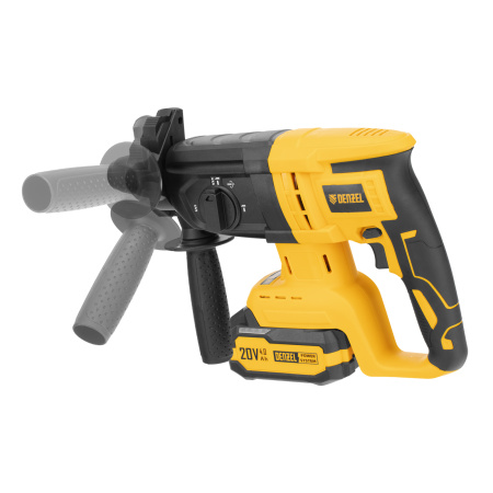 Перфоратор аккумуляторный бесщет. RHH-BL-20-28, 3 Дж, Li-Ion, 20 В// Denzel