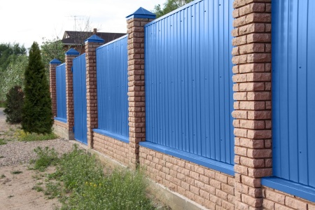 Профнастил С20 1.15х2.5 Вишневый RAL 3005