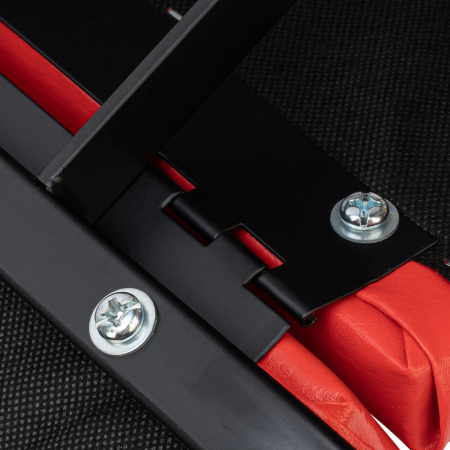 Лежак ремонтный на шести колесах, 1030 х 440 х 120 мм, поднимающийся подголовник Matrix цена