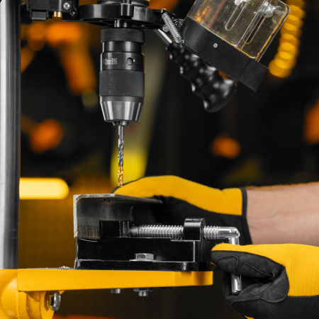 Станок сверлильный DDM-350L, 350 Вт, 13 мм, 5 ск., лазер, настольный Denzel