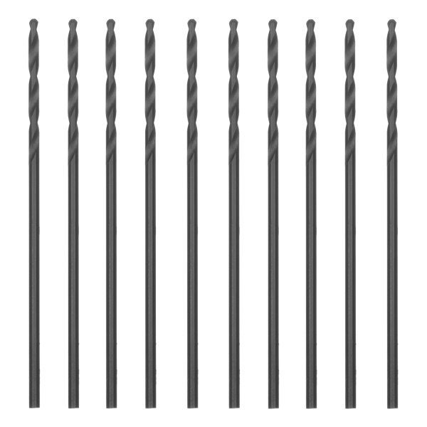 Сверло по металлу, 1 мм, полированное, HSS, 10 шт цилиндрический хвостовик Matrix