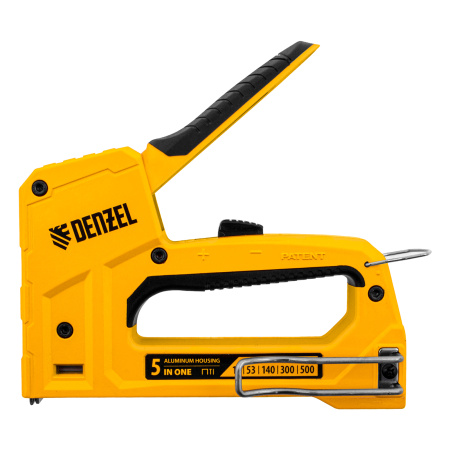 Степлер мебельный, тип 53 и 13, 6-14мм, тип 140, 10-14мм, тип 300, 15мм, тип 500, 15мм Denzel цена