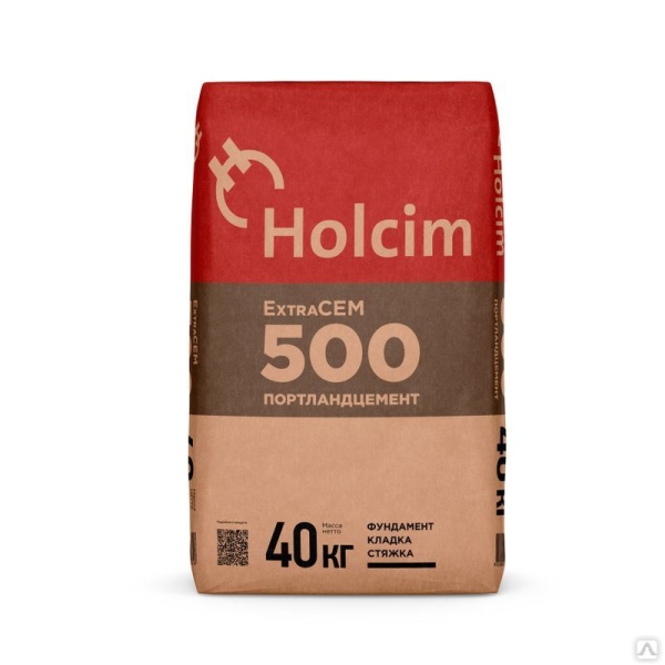 Портландцемент Holcim ExtraCEM М500 40 кг