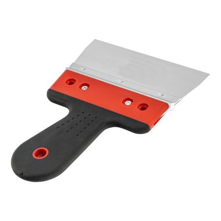 Шпатель фасадный из нержавеющей стали, 150 мм, узкое полотно, двухкомпонентная ручка Matrix цена