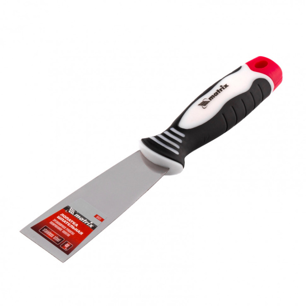 Шпательная лопатка из нержавеющей стали, 40 мм, трехкомпонентная ручка Matrix цена