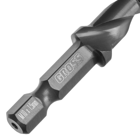 Сверло-метчик М10 х 1,5 мм, Co5%// Gross