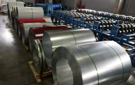 Профнастил С8 зеленый RAL 6005 1200х2000мм