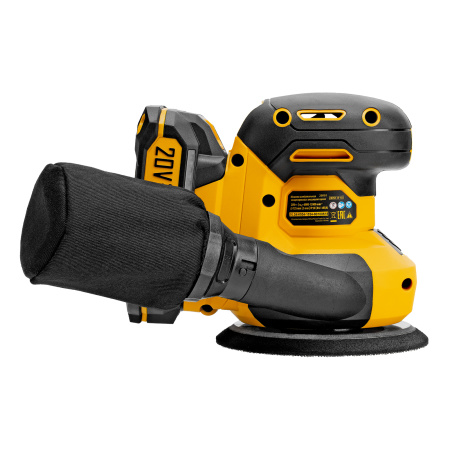 Машина шлифовальная эксцентриковая аккумуляторная CROSH-20-125, Li-Ion, 20 В// Denzel цена