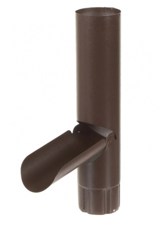 Отвод для сбора воды цвет коричневый