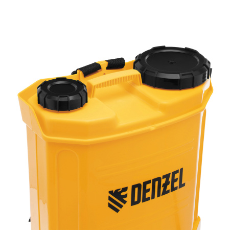 Опрыскиватель ранцевый аккумуляторный D-12LA, 12 л, 12 В, 8 Ач Denzel цена